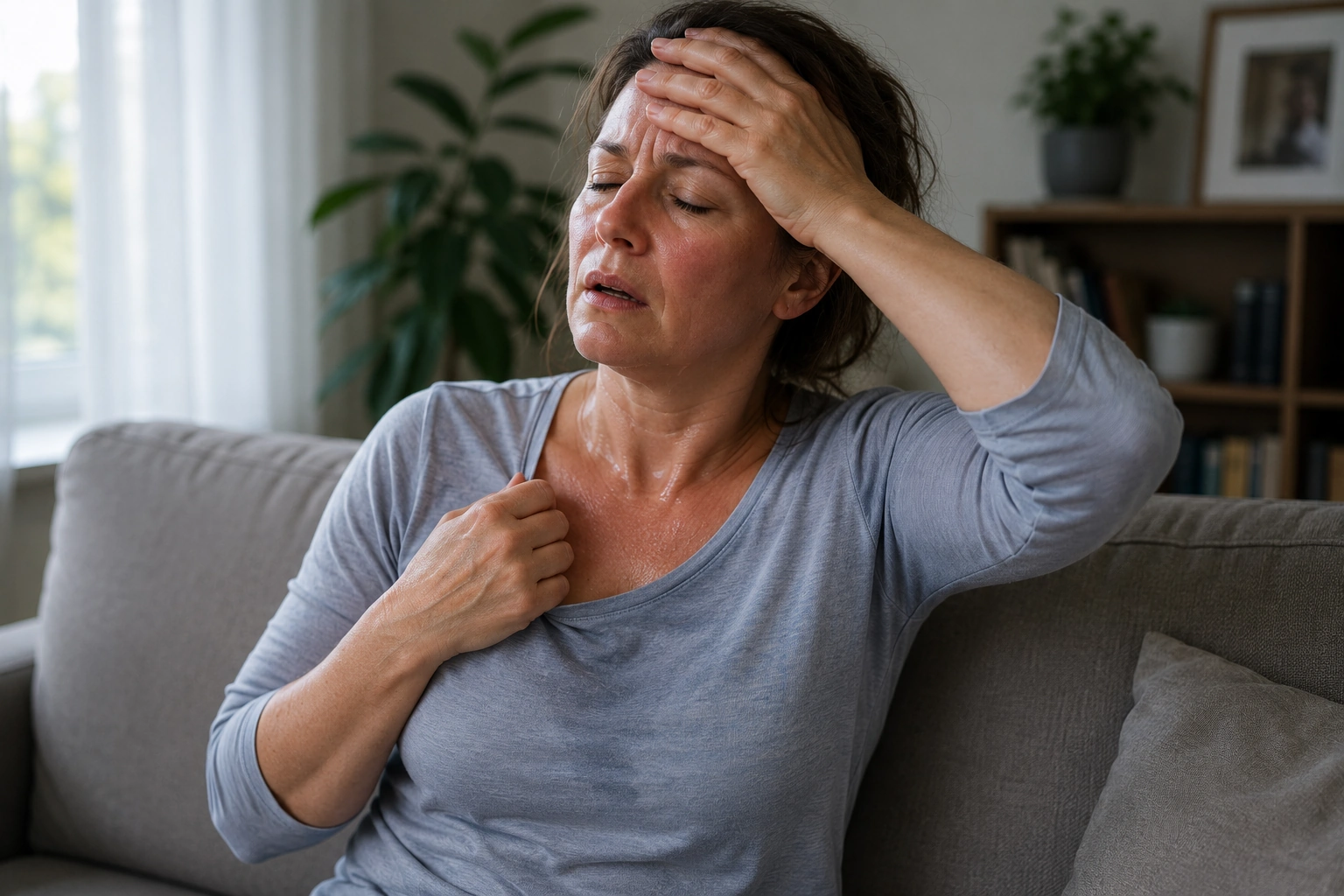 Hitzewallungen, Schweissausbrüche, Menopause, Fachhypnose